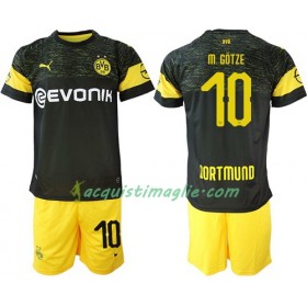 Divisa di Calcio Borussia Dortmund M.Gotze 10 Bambino Trasferta 2018/2019